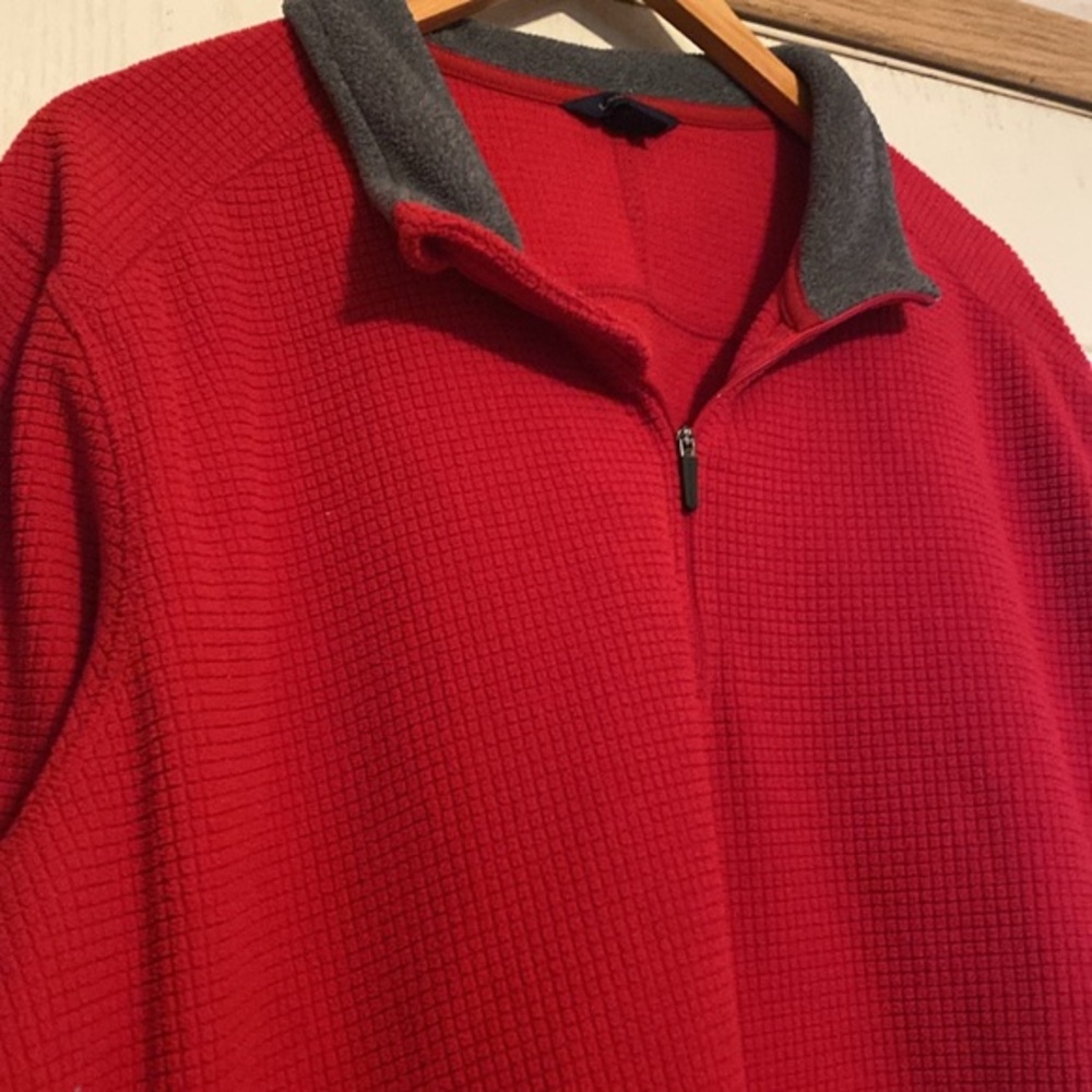 Lands End‎ Pullover with Zipper At Neck - Picture 2 of 6